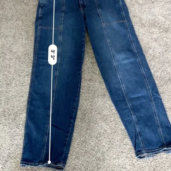 Old Navy O.G. Loose High Rise Jeans – Size 12 ✨90's Casual Look! - Picture 4 of 8